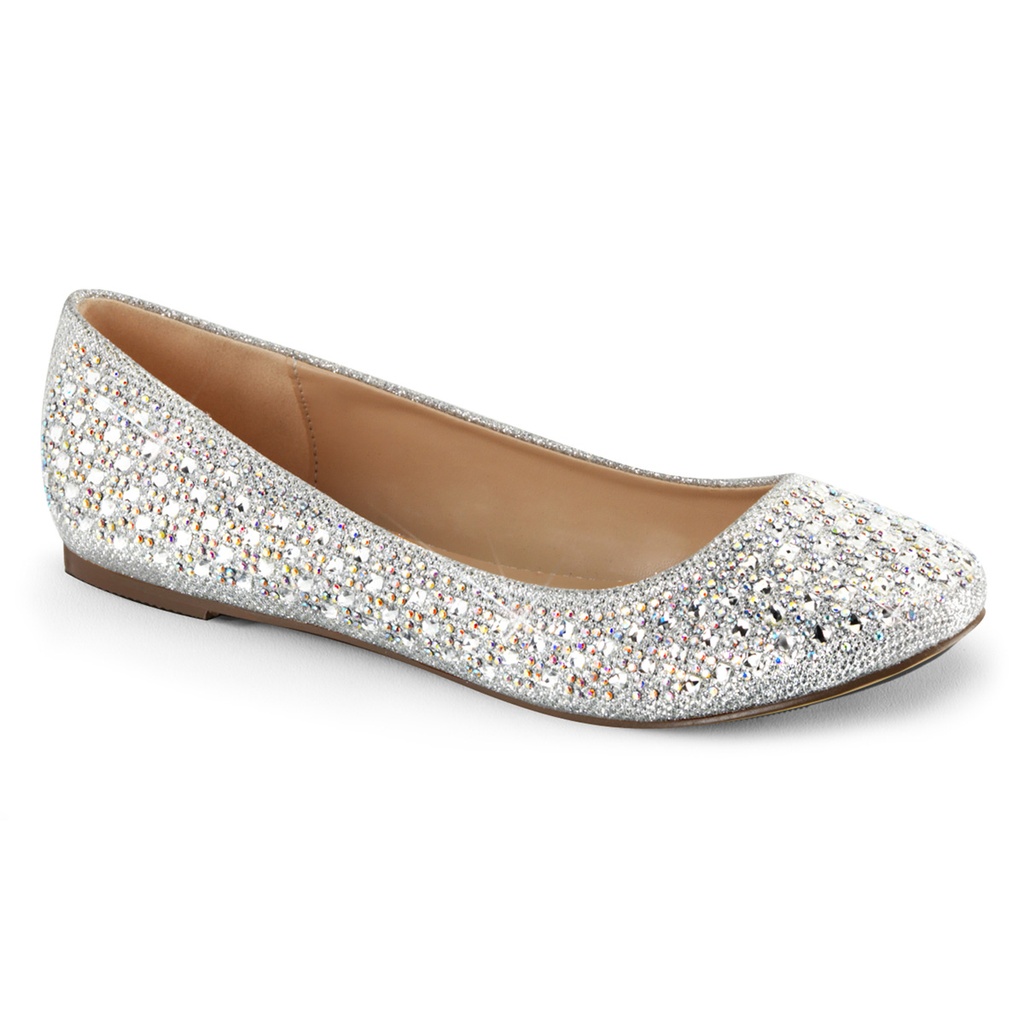 TREAT-06 - Stoff Silber Strass