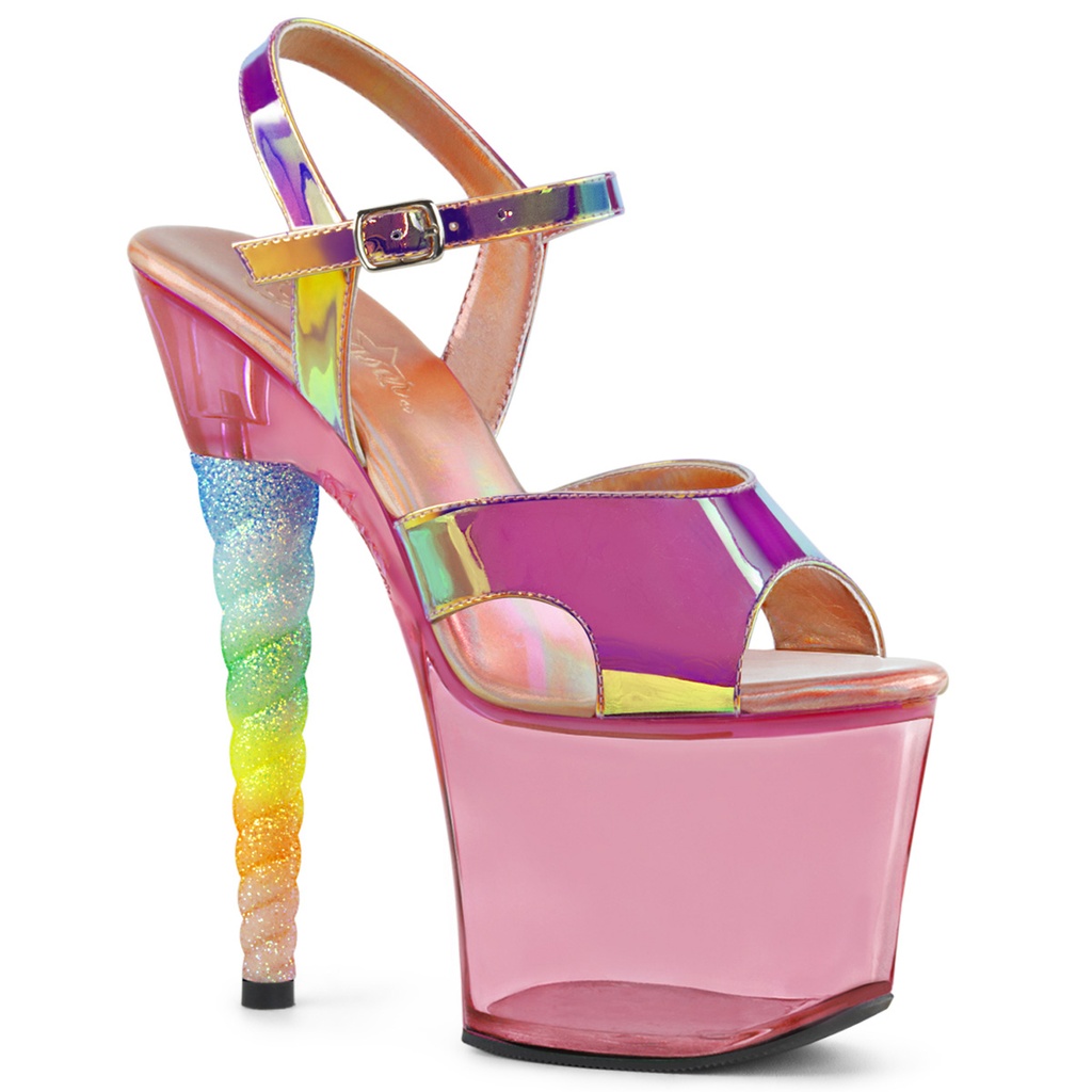 UNICORN-711T - PVC Pink Rainbow