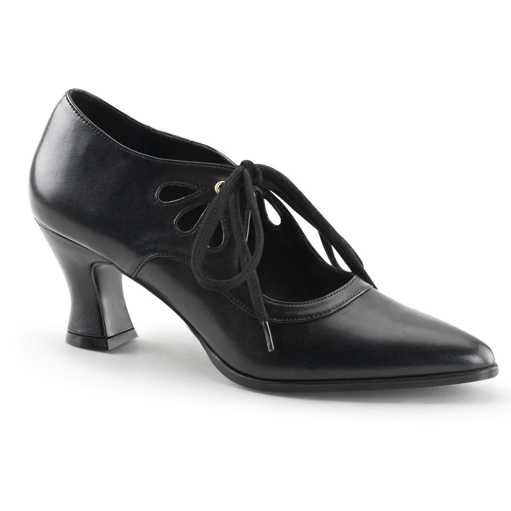 VICTORIAN-03 - PU Schwarz