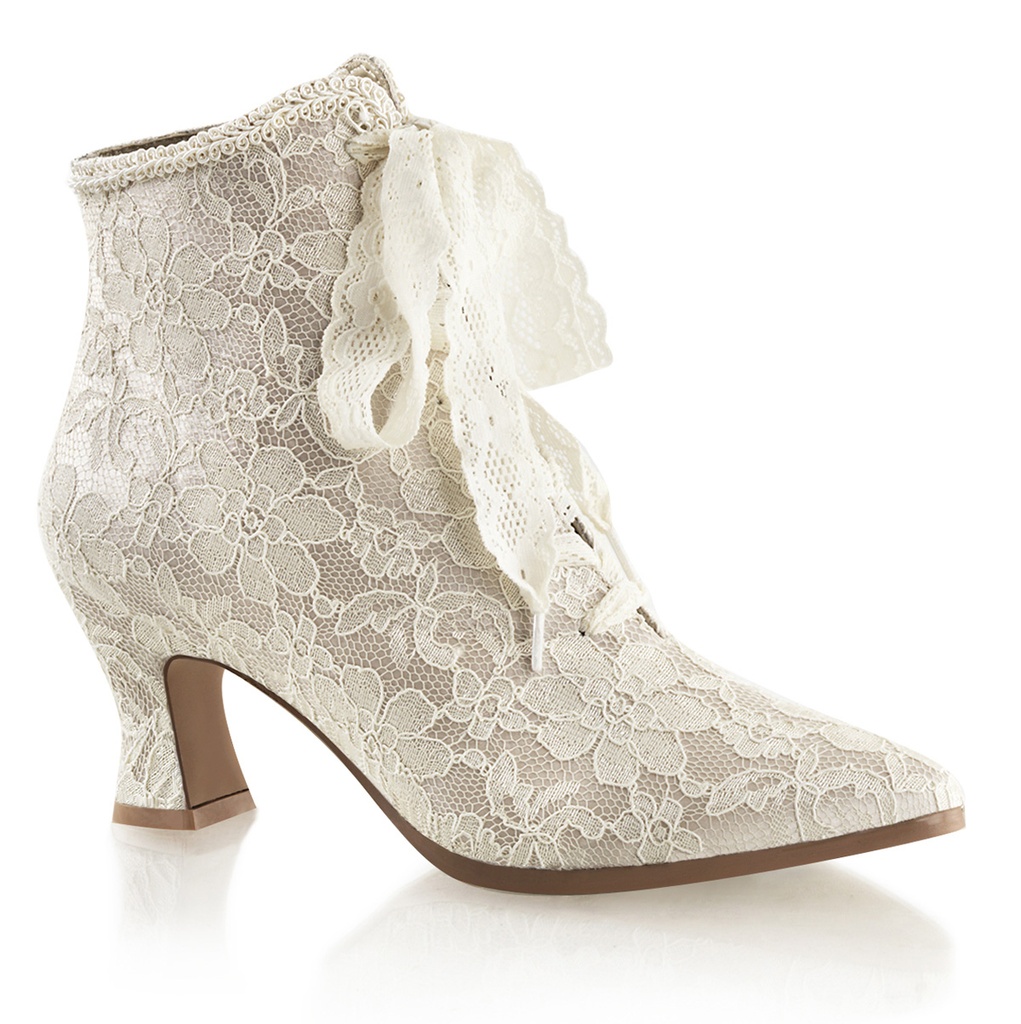 [VIC30/CHASA-10] VICTORIAN-30 - Satin Champagner Spitze (40/41 US10)
