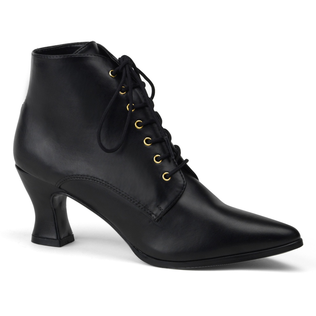 VICTORIAN-35 - PU Schwarz