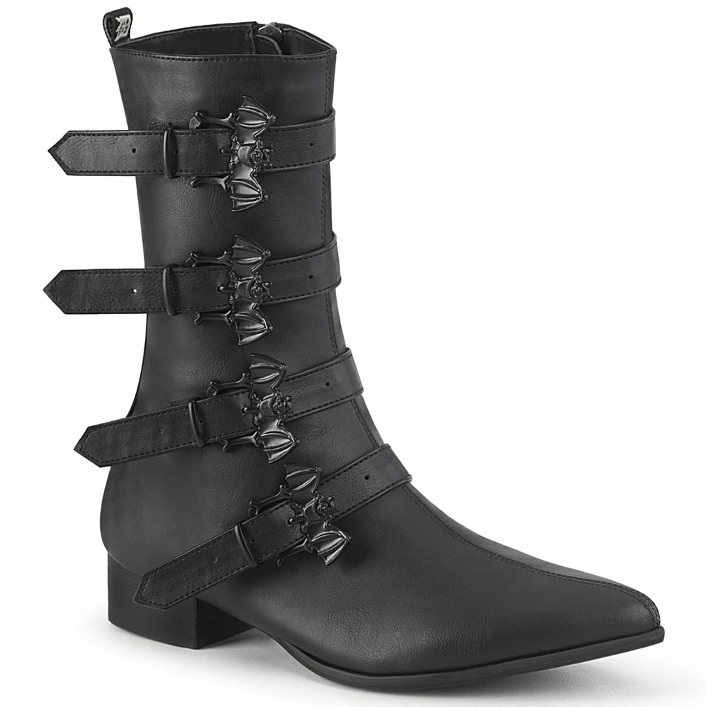 WARLOCK-110-B - PU Schwarz