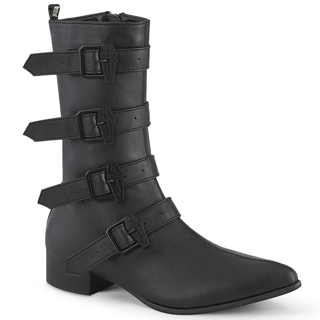 WARLOCK-110-C - PU Schwarz