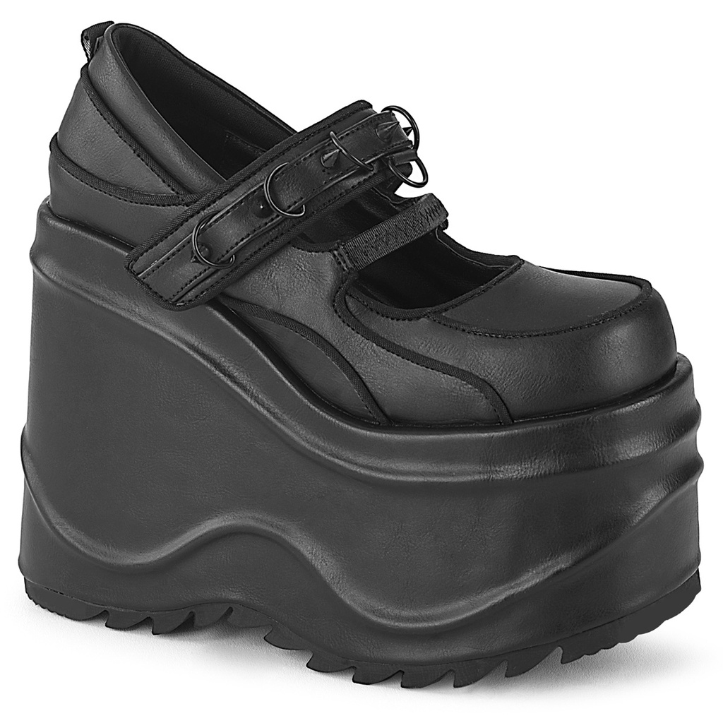 [WAVE48/BVL-10] WAVE-48 - PU Schwarz (Gr.40/41)