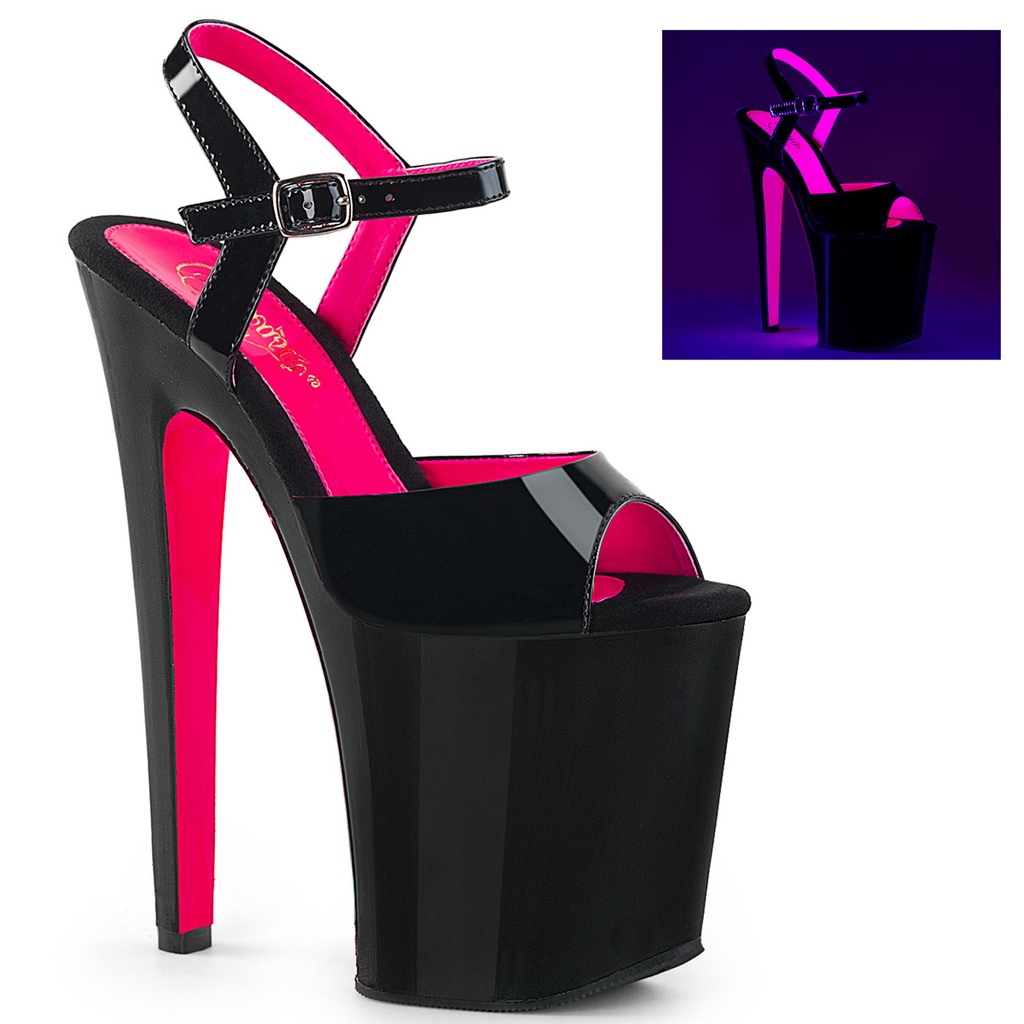 [XTM809TT/B-HP/M-10] XTREME-809TT - Lack Schwarz Hot Pink (Gr.40/41)