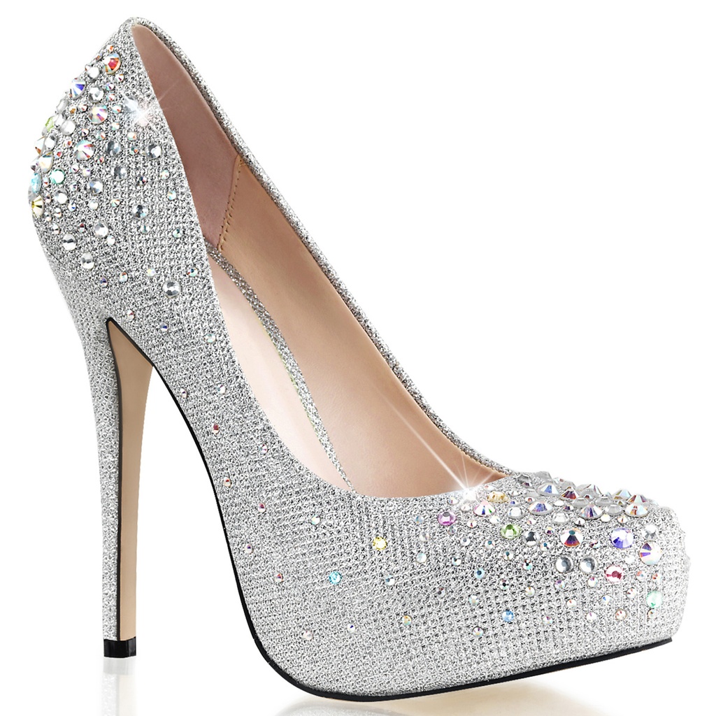 DESTINY-06R - Stoff Silber Glitter