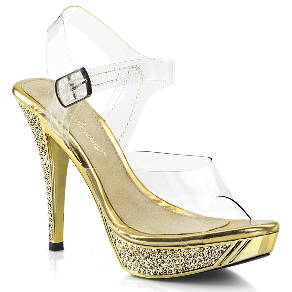 ELEGANT-408 - Transparent  Gold Chrom