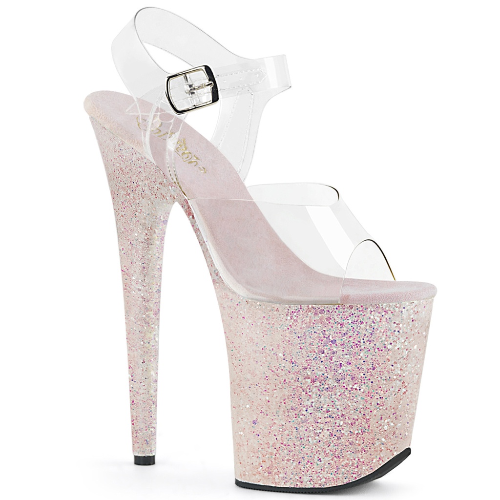 FLAMINGO-808LG - Transparent  Opal Glitter