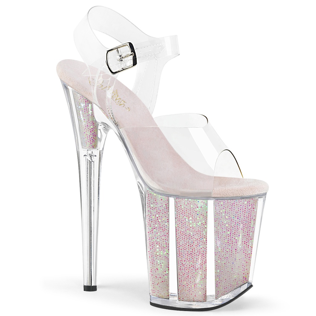 FLAMINGO-808G - Transparent  Opal Glitter