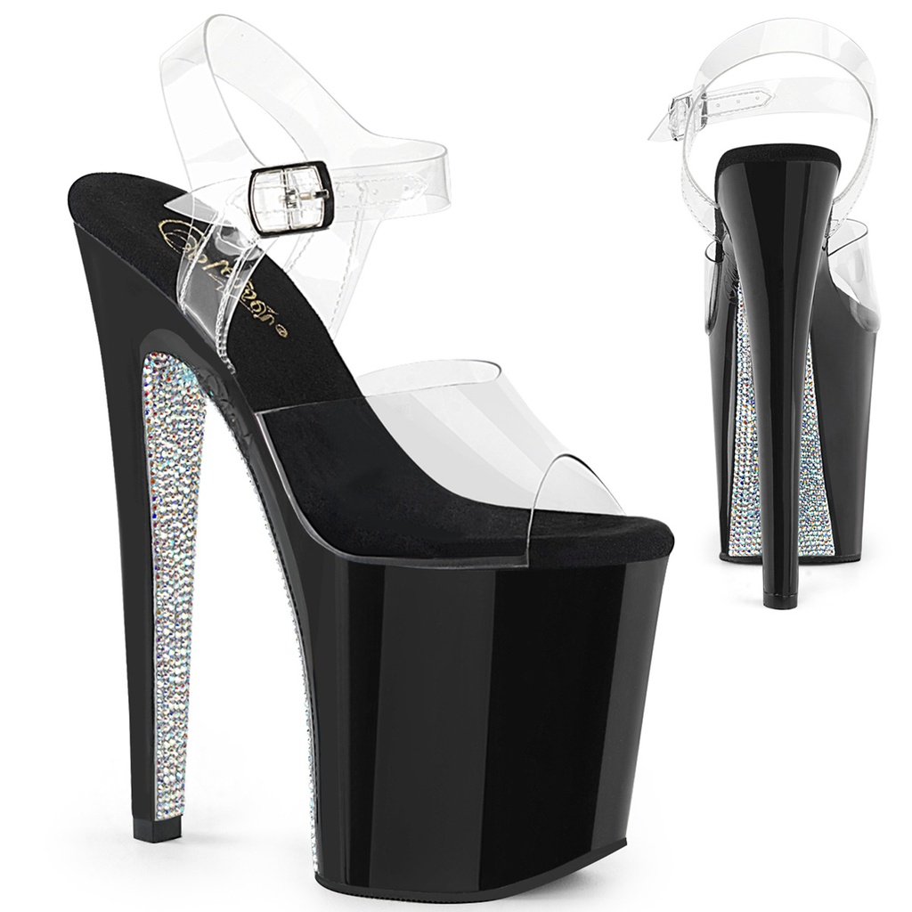 XTREME-808CRS - Transparent  Schwarz Silber
