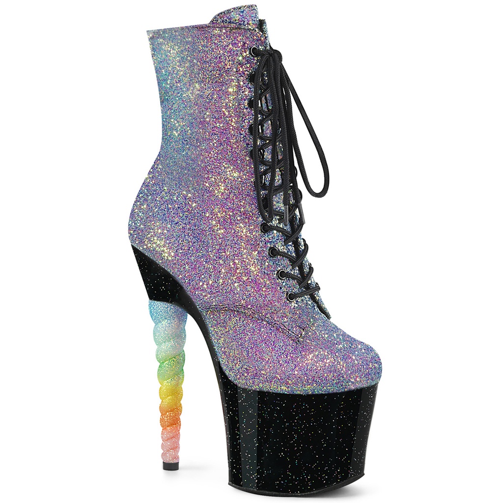 UNICORN-1020G - PU Violett Schwarz Rainbow