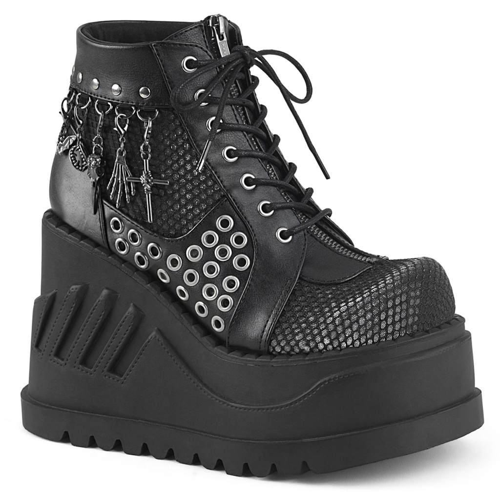 STOMP-18 - PU Schwarz Grau