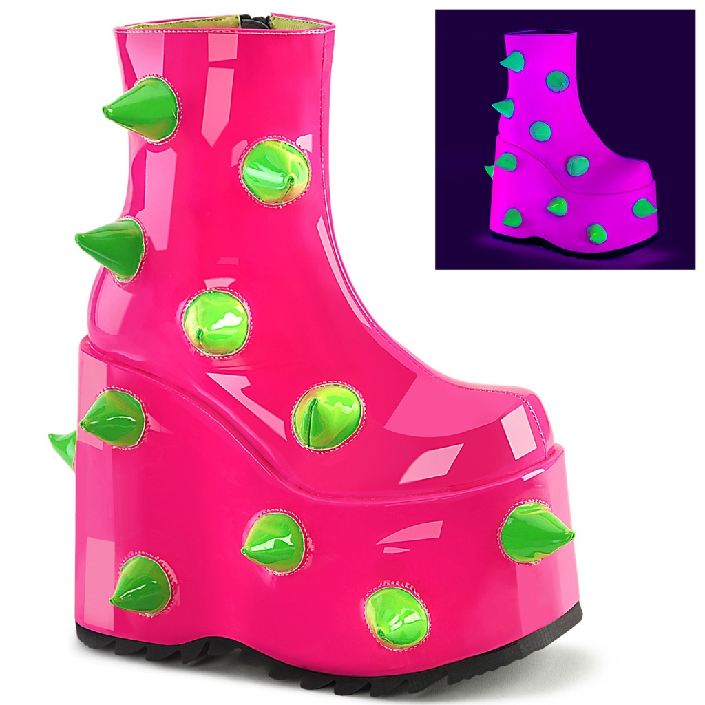 SLAY-77 - UV Neon Pink-Neon Green