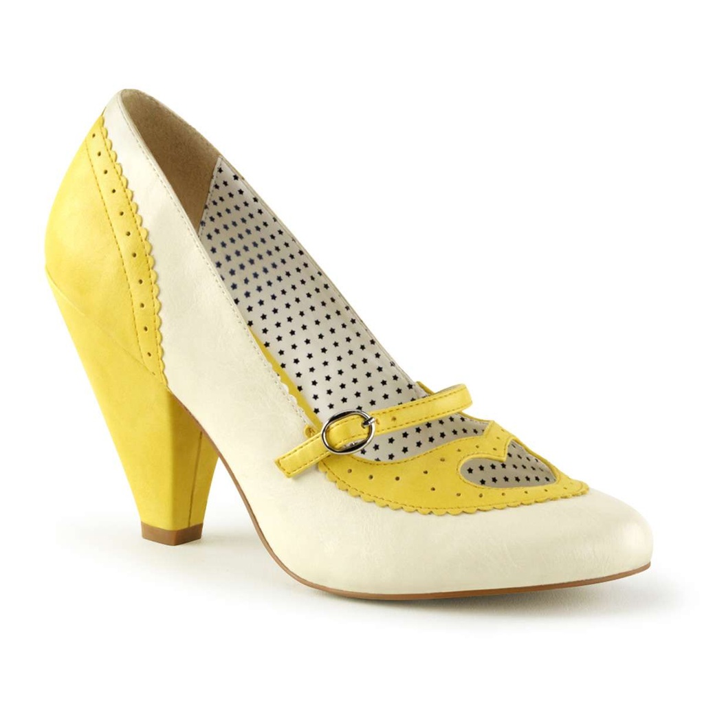 POPPY-18 - PU Gelb Beige