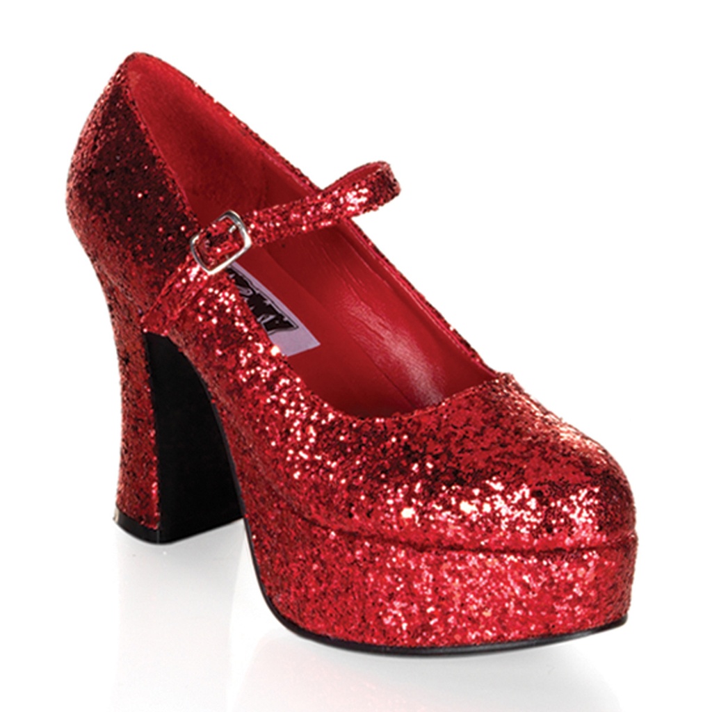 MARYJANE-50G - PU Rot Glitter