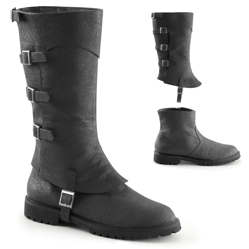 GOTHAM-105 - PU Schwarz