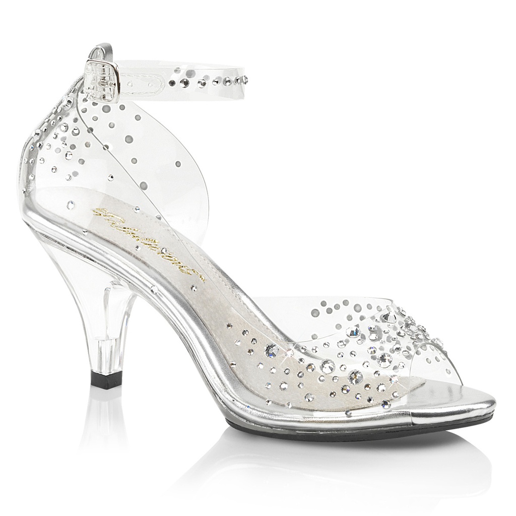 BELLE-330RS - Transparent  Strass
